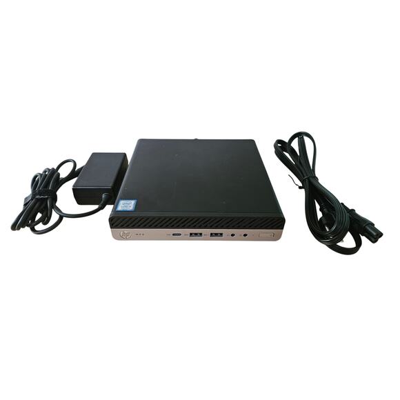 USED LIKE NEW HP MP9 G4 AMS for POS - Intel i5-8500T 2.10GHz 8GB RAM + Adapter - Picture 1 of 10